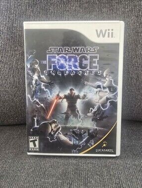 Star Wars: The Force Unleashed (Wii) - Black Case